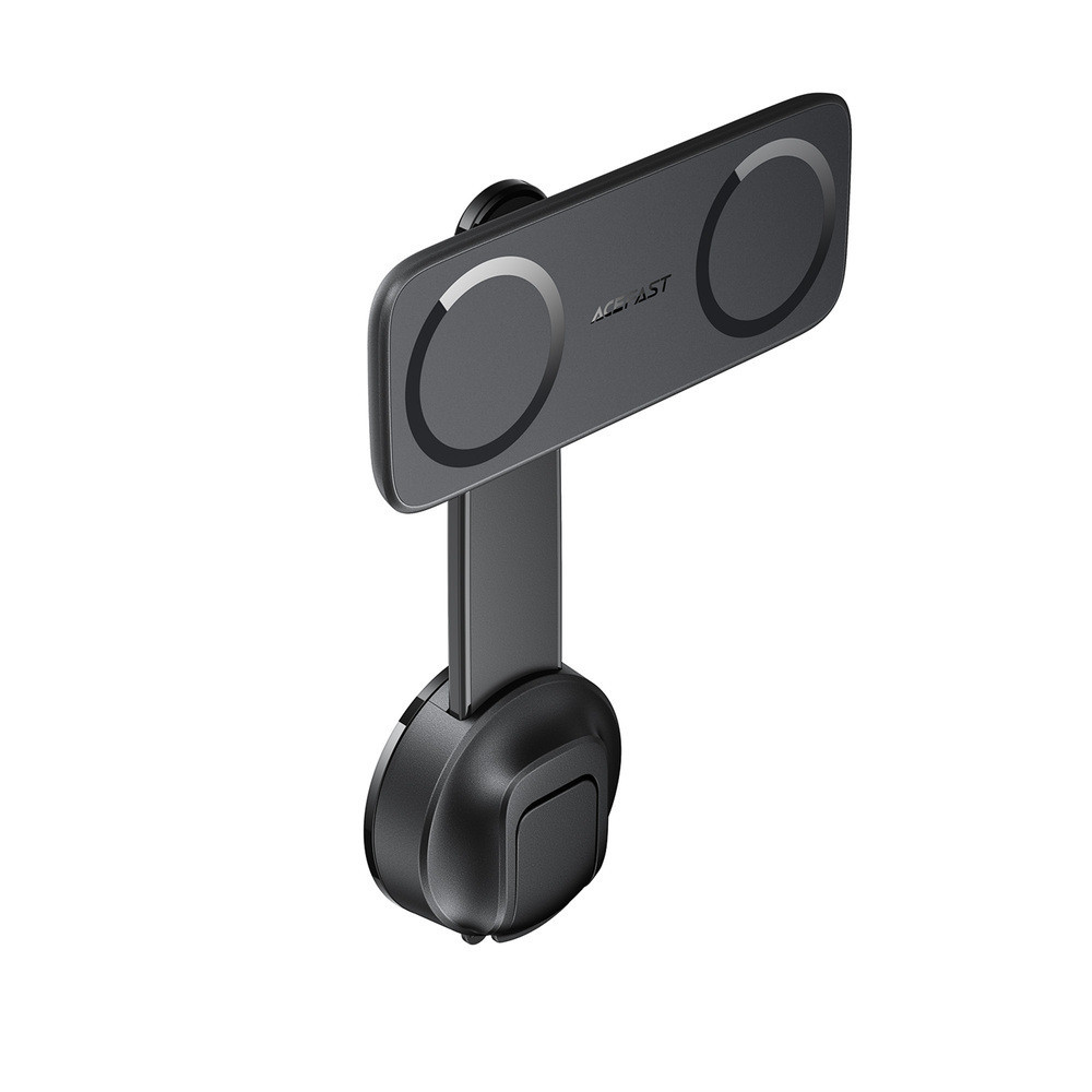 Автомобильный держатель для телефона ACEFAST D60 dual magnet car holder for dashboard Black Одесса - изображение 4