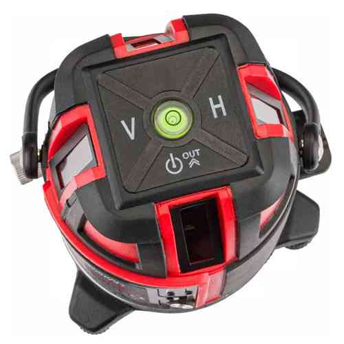 Лазерний рівень, нівелір, 5 ліній 6 точок АКБ Hilda LS-050, червоний лазер Вінниця