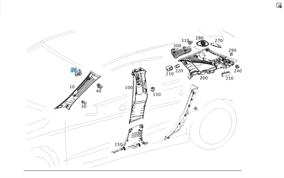 Mercedes-Benz  A1176950157 9051 Табличка з написом AIRBAG стійки A зліва CLA Shooting Brake X117 CLA C117 Одеса