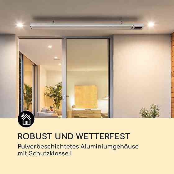 Cosmic Beam Smart 30 Інфрачервоний нагрівач 3000 Вт Керування через застосунок Пульт дистанційного Рівне