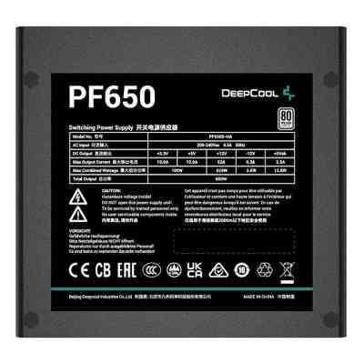 Блок живлення Deepcool 650W PF650 (R-PF650D-HA0B-EU) Вінниця