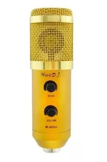 Студійний конденсаторний мікрофон M-800U PRO-MIC із захистом від перевантажень для професійного запису Одеса