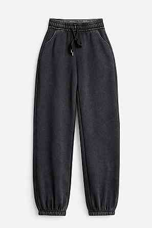 Штани жіночі Black Cyclone 602 джогери варені тай-дай чорні, чорний, M Київ