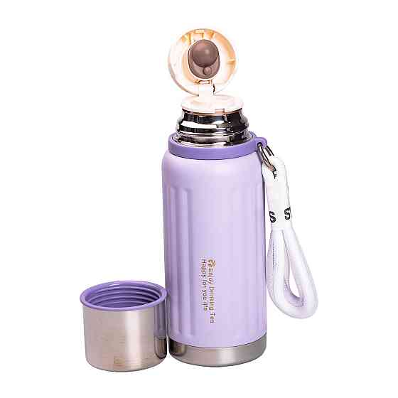 Yiwu Термос Enjoy з нержавіючої сталі 600 мл бузковий HP-14-9V Киев