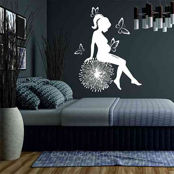 Декоративное настенное Панно «Женское счастье», Декор на стену 110*83 см, Белый Киев