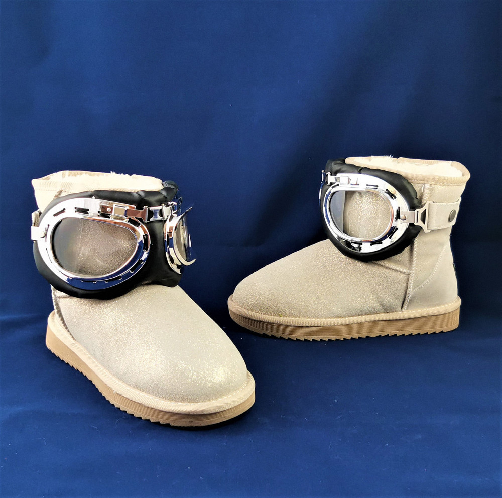 Зимові жіночі Уги Бежеві Чоботи на Хуху Теплі (розміри: 36,37) — 29 Дніпро - фото 9