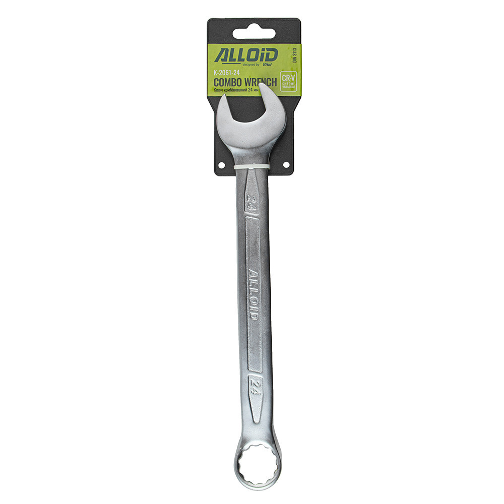 Ключ ріжково-накидний 24мм Alloid К-2061-24 Винница - изображение 1