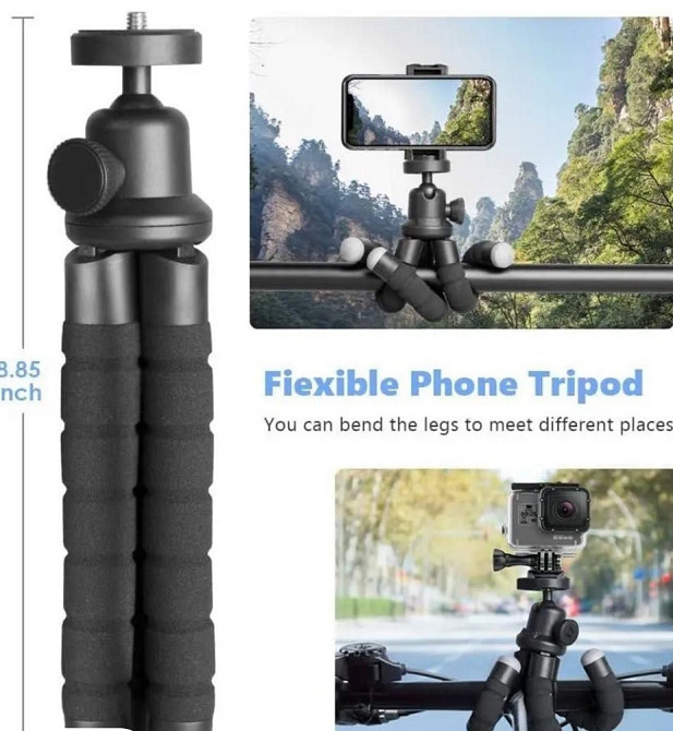 Штатив для мобільного телефона з пультом. Харків - фото 1