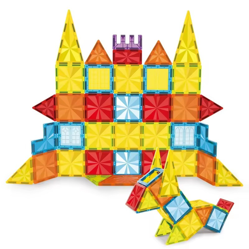 Конструктор магнітний дитячий на 45 деталей CJ-4077287 Київ - фото 1