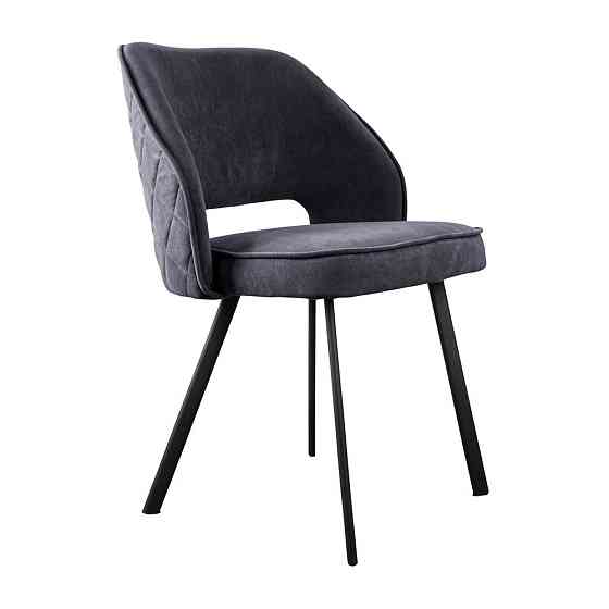 Стілець крісло м'який MarvelDesign Simple 54 прямокутні ніжки Сірий Київ