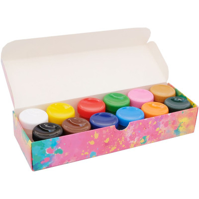 Гуашевые краски Школярик Genius 12 цветов по 20 мл (83114901-UA) Винница - изображение 2