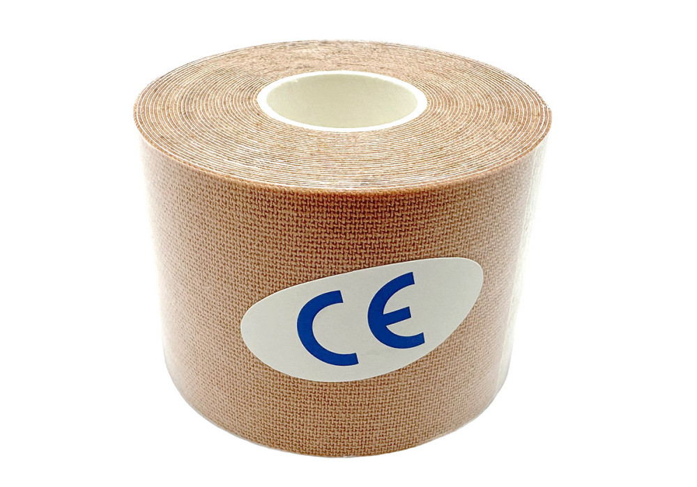 Кінезіологічний тейп EasyFit Kinesio бежевий Коломыя - изображение 2