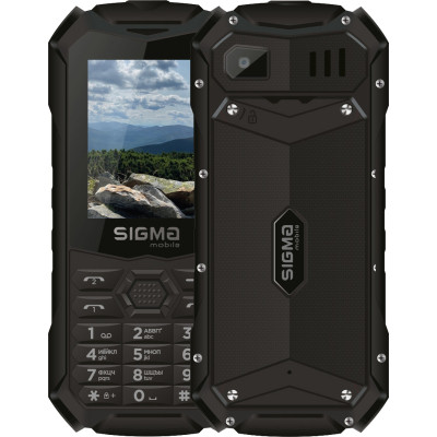Мобильный телефон Sigma X-treme PV68 Black (4827798738214) Винница - изображение 1