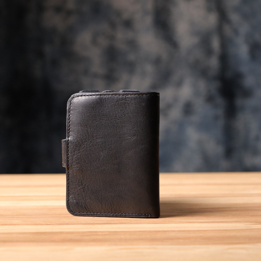 Вместительный картхолдер из натуральной кожи Tony Perotti 20899_1 (3796 nero) Черный Киев - изображение 10