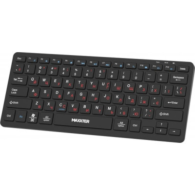 Клавіатура Maxxter KBW-C01B-UA Wireless UA Black (KBW-C01B-UA) Вінниця - фото 2