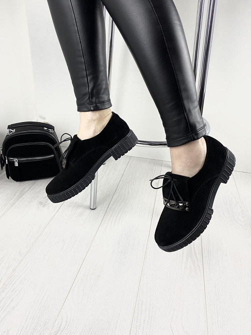 Olli Туфлі жіночі OLLI 1-2750 чорні (весна-осінь, замша натуральна) (3251) лише 37р. Коломыя - изображение 6