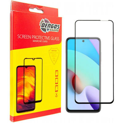 Стекло защитное Dengos Full Glue Xiaomi Redmi 10 2022 (TGFG-226) Винница - изображение 1