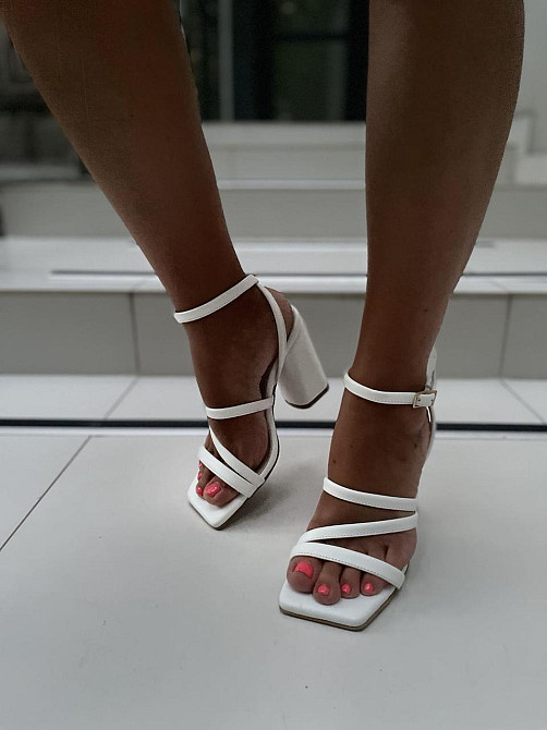 SANTINI Босоніжки жіночі SANTINI 957381-16 білі (літо, шкіра натуральна) (5153) лише 37р. Коломия - фото 10