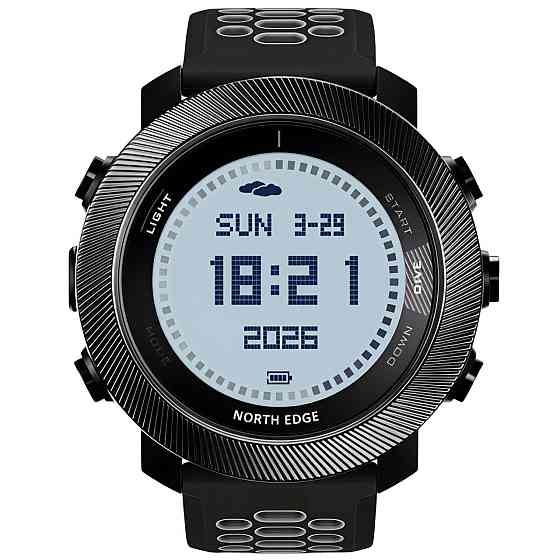 Умные смарт часы North Edge Apache Model D Brutal Grey (2 ремешка) Киев