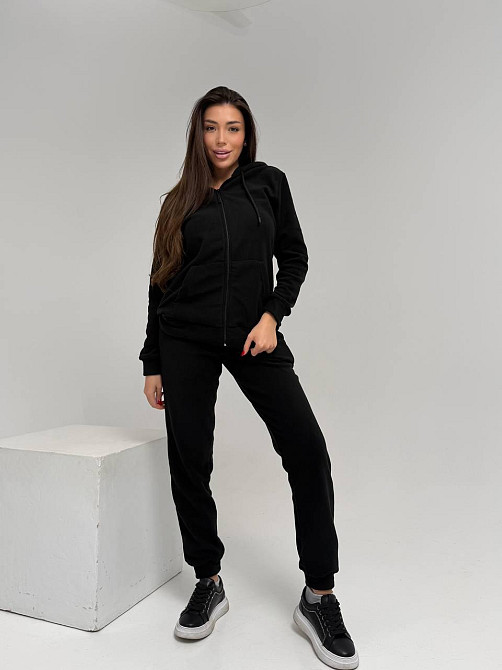 Женский повседневный теплый костюм на флисе двойка Одесса - изображение 1