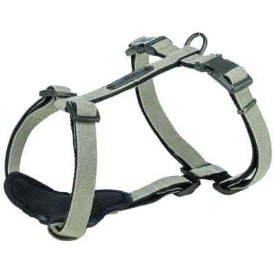 Шлея для собак Trixie CityStyle H-harness Бавовна XS–S 30–44 см 10 мм Світло-сіра (4053032682603) Вінниця