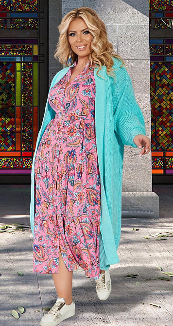 Кардиган  крупной вязки большой размер (42-48) Киев - изображение 3