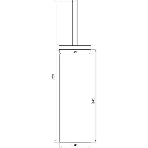 Ерш напольный Globus Lux SQ 9429B SUS304 (000019540) Киев