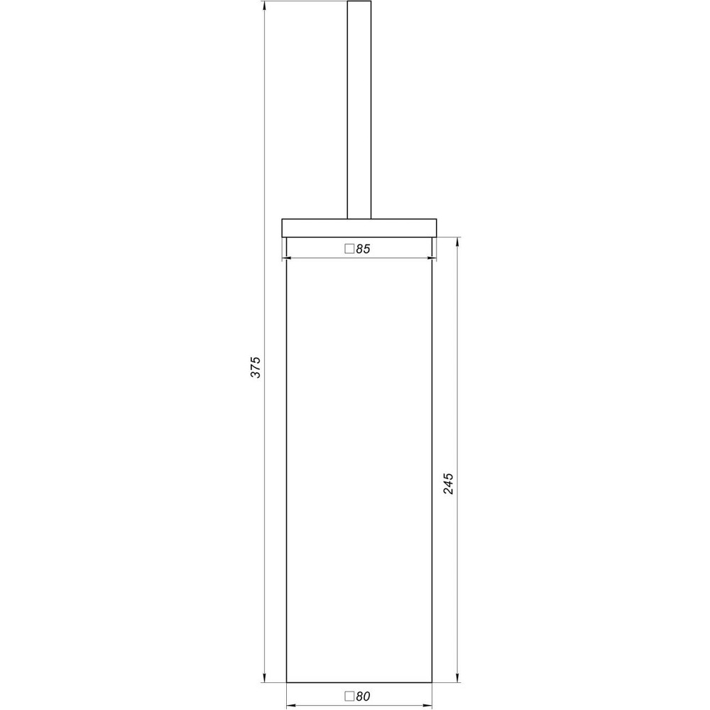 Ерш напольный Globus Lux SQ 9429B SUS304 (000019540) Киев - изображение 4