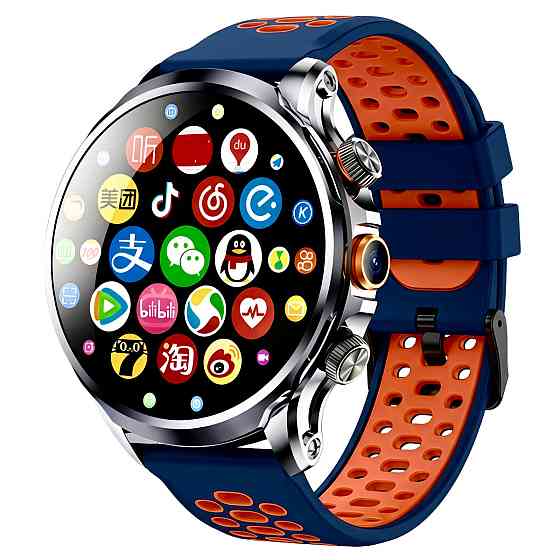 Умные смарт часы Smart Technology Lava Blue с SIM-картой (2 ремешка) Винница