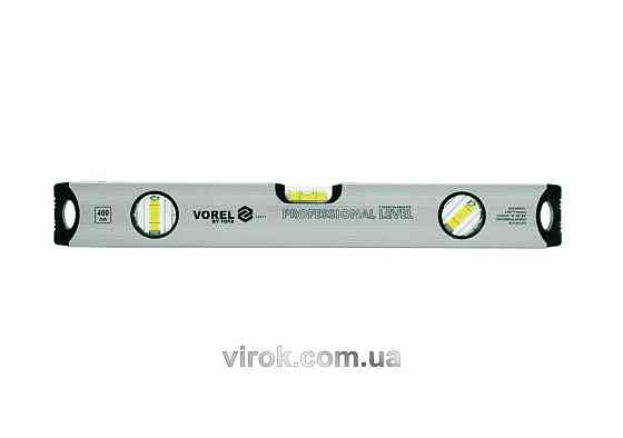 Рівень алюмінієвий VOREL : L= 100 cм. 3 капсули [25/50] Одеса