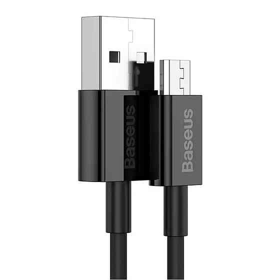 Кабель Baseus Superior Series Fast Charging Data Cable USB to Micro 2A 2m Black Київ