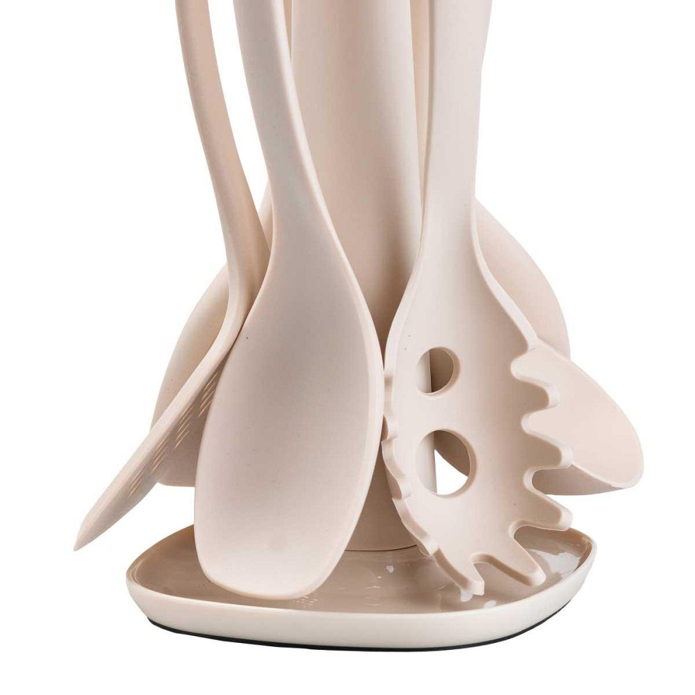 Набір кухонного приладдя на підставці 6 шт бежевий HP27473K Київ - фото 4