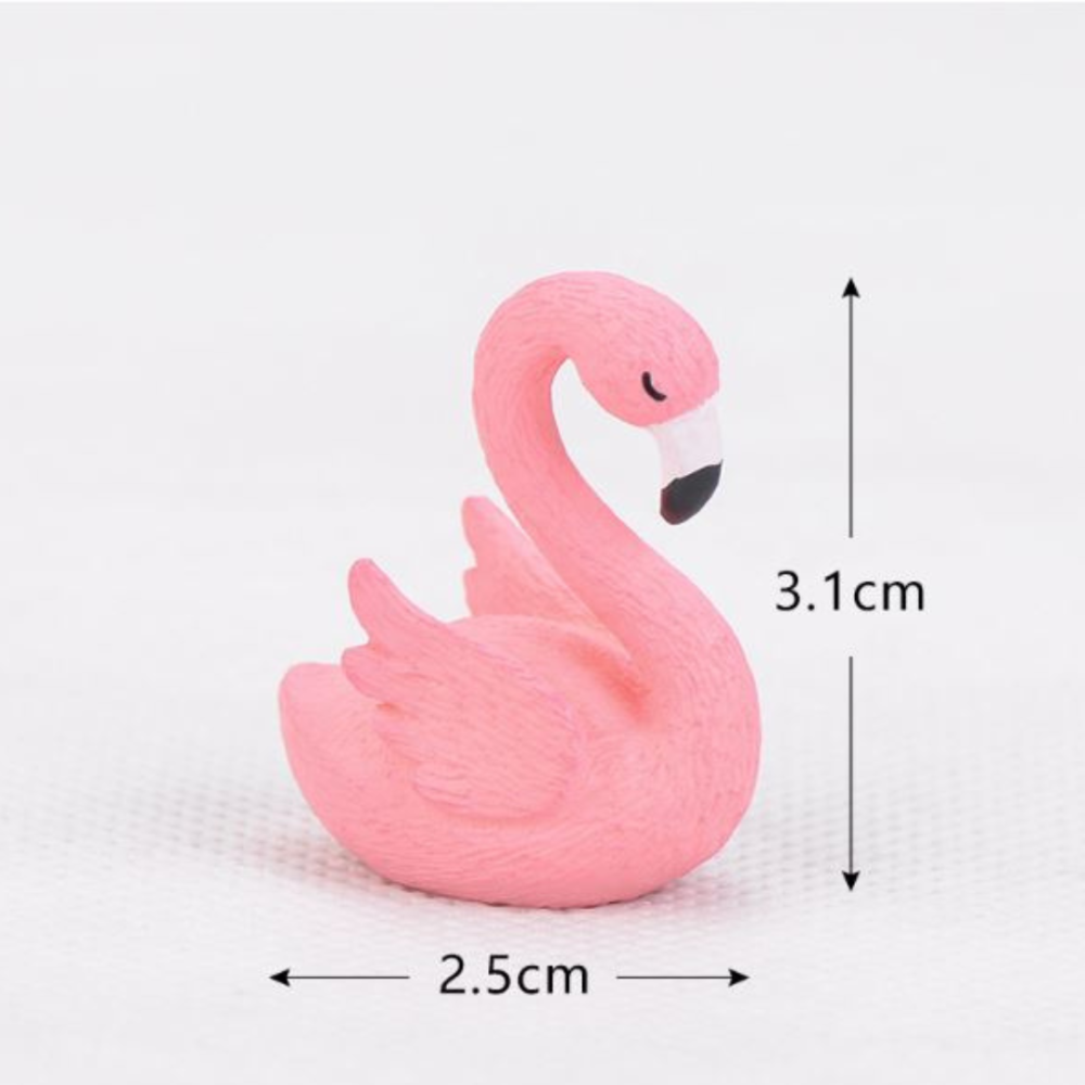 Фламинго фигурка для флорариума, мини-сада, поделок Одесса - изображение 1