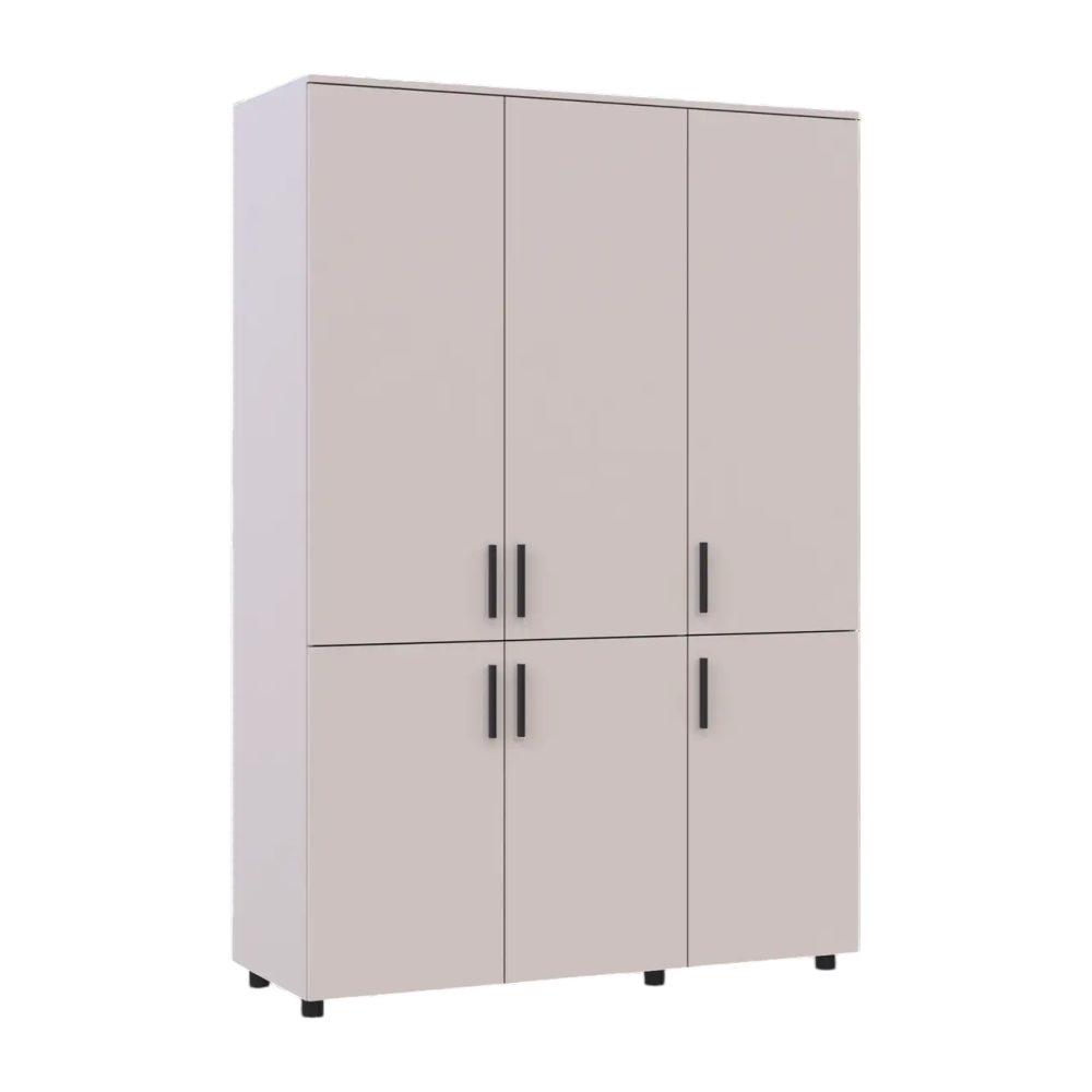 Шафа для одягу Doros Торн Кашемір 3 ДСП (штанга) 135х51.6х200 (DRS-012059) Львів - фото 6