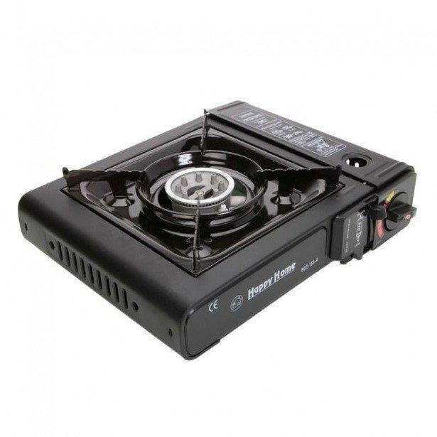 Портативна газова плита Happy Home BDZ-155A однокомфоркова Вінниця - фото 4