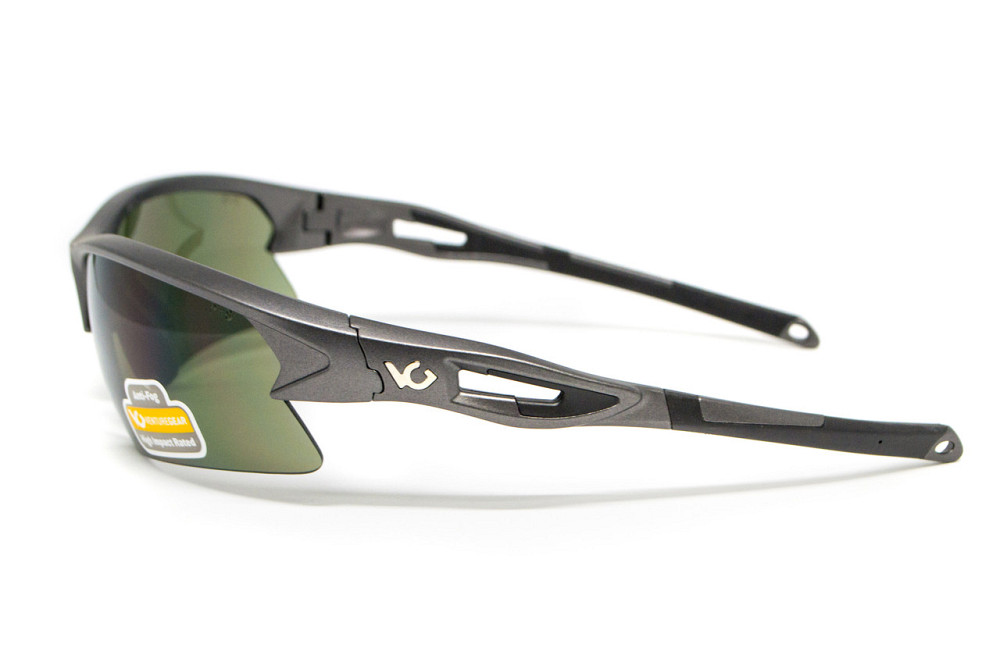 Окуляри захисні Venture Gear MontEagle GunMetal (forest gray) Anti-Fog, сіро-зелені Запоріжжя - фото 7