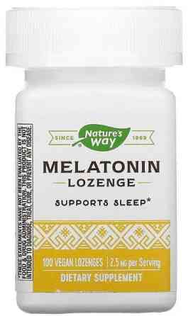 Мелатонін Nature's Way Melatonin 2,5 мг 100 льодяників Київ