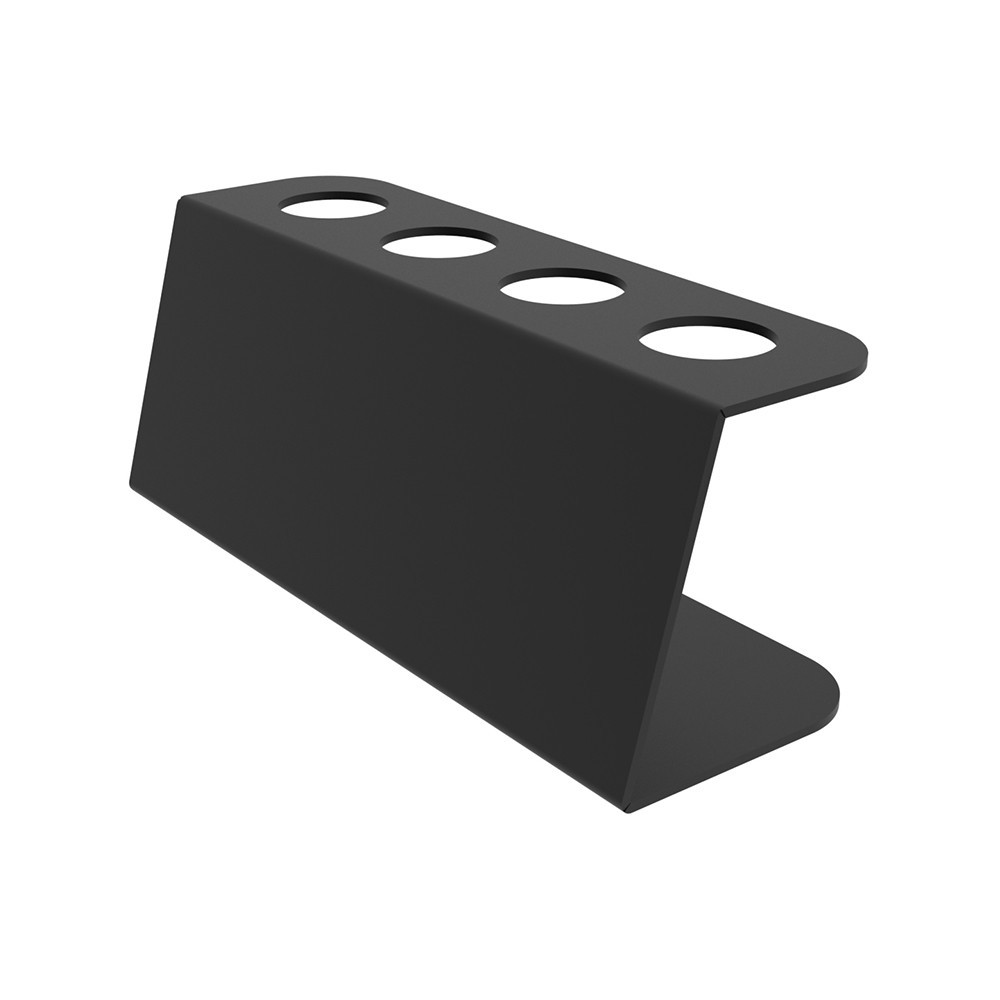 Подставка EKOSTAR под 4 вафельных рожка. Черный акрил 3 мм. Киев - изображение 1