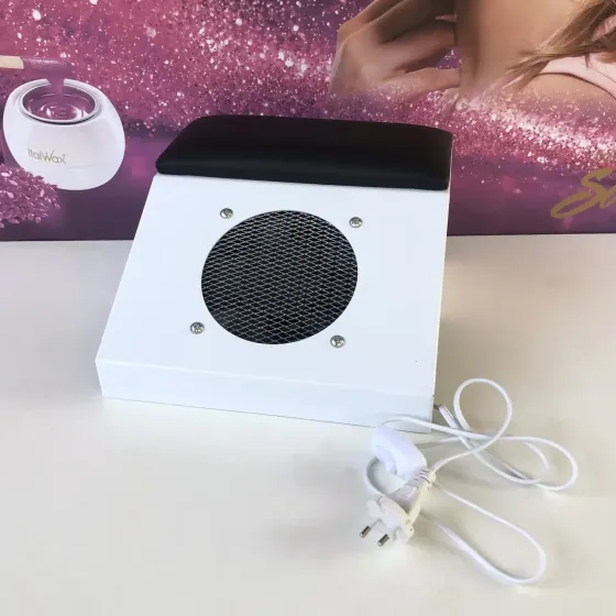 Подставка для маникюра с вытяжкой 100 вт. Черная Киев