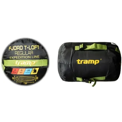 Спальный мешок Tramp Fjord Long кокон лівий green/grey (UTRS-094L-L) Винница - изображение 7