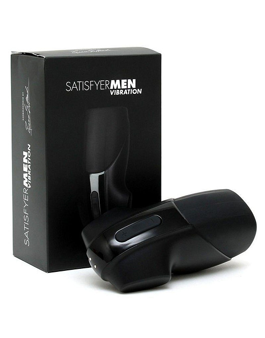 Мастурбатор Satisfyer Men Vibration имитатор минета с вибрацией, стимуляция головки Sex Aura Киев - изображение 9