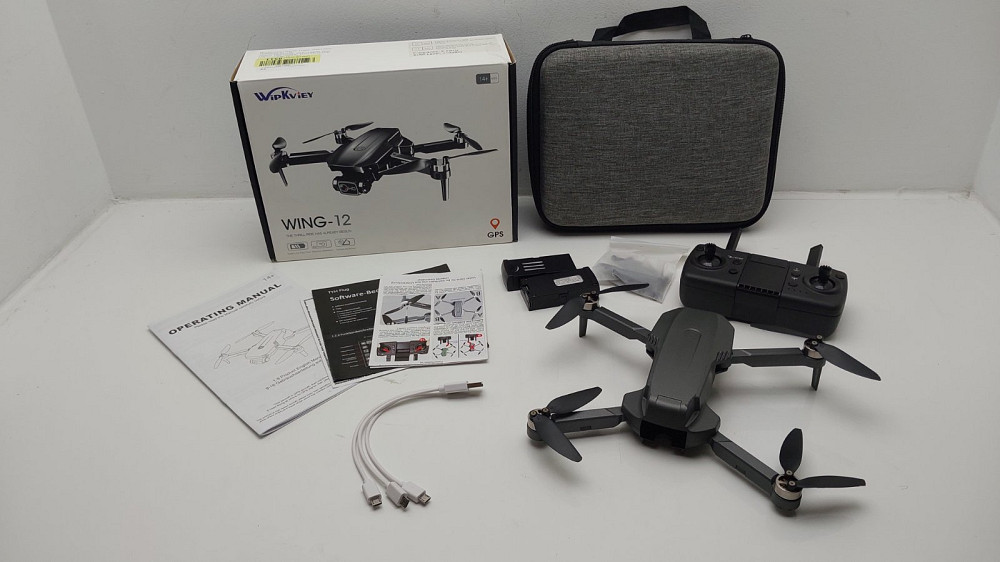 Квадрокоптер з камерою Wipkviey Wing - 12 GPS (Б клас) Луцьк - фото 1