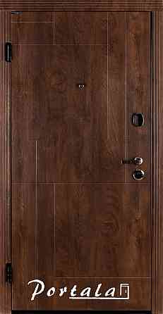 Двери квартирные, серия Люкс+Кале, модель Неаполь 2, гнутый профиль, 2 контура уплотнения, 2 замка Киев