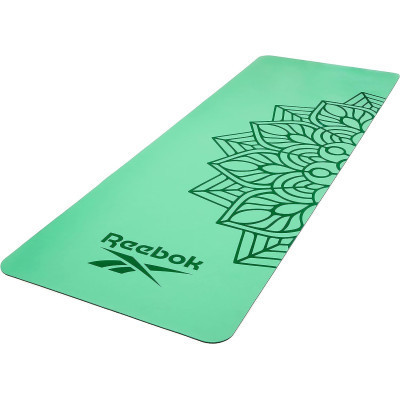Коврик для йоги Reebok Natural Rubber Yoga Mat зелений, мандала RAYG-11085GN (885652020930) Винница - изображение 6