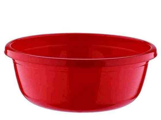 Миска пл. 12л красный ТМ ASUDE PLASTIK Solmir Киев