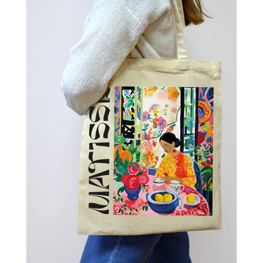 Екощопер BookOpt BK 4110 За мотивами Matisse бежевий Киев - изображение 3