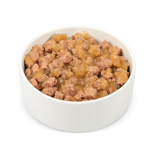 Вологий корм для собак Pet Chef шматочки в желе з куркою 800 г Киев - изображение 2