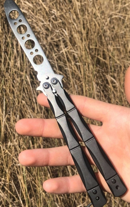 Нож Бабочка Баллисонг ,расческа, тренировочный . Киев - изображение 7