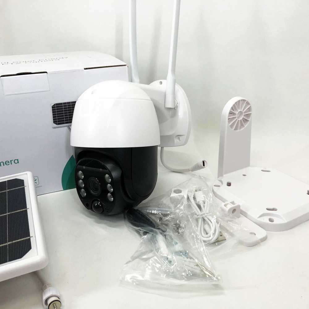 Камера с функцией записи в облако, Беспроводная wifi камера видеонаблюдения для дома QC-51 Львов - изображение 5