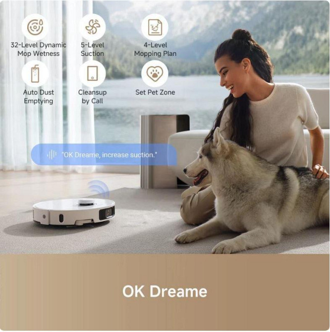Робот-пилосос Dreame L40 Ultra CE White (RLD52SE-Wh) ( 16492 ) Харків - фото 18